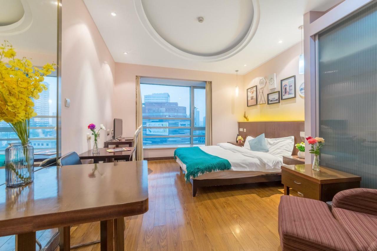 Shanghai Jiarong Hotel Apartment Extérieur photo