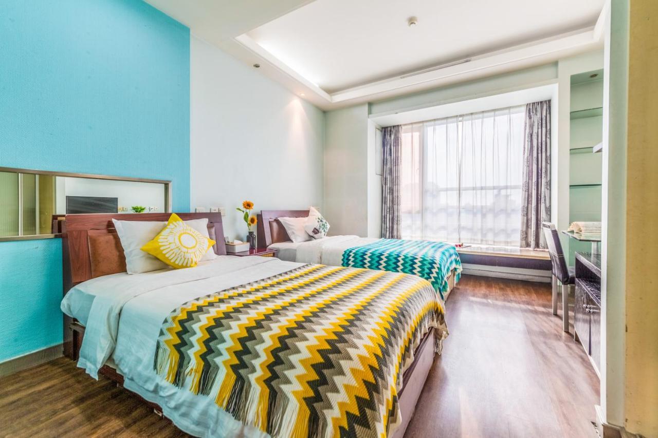Shanghai Jiarong Hotel Apartment Extérieur photo